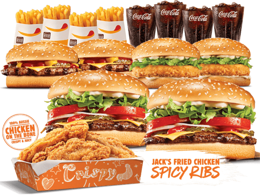 Menu Hungry Jack's Burgers Fountain Gate-2